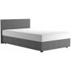Čalúnená posteľ DARIA 120x200 cm so úložným priestorom a matracou, sivá BK0005 + záruka 3 roky zadarmo + záruka 3 roky zadarmo Čalúnená posteľ DARIA 120x200 cm so úložným priestorom a matracou, sivá BK0005 + záruka 3 roky zadarmo + záruka 3 roky zadarmo