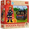 TREFL Drevené puzzle Požiarnik Sam 24 dielikov TREFL Drevené puzzle Požiarnik Sam 24 dielikov