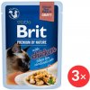 Brit Premium by Nature Cat Delicate Fillets in Gravy with Chicken for Sterilised 3× 85 g Brit Premium by Nature Cat Delicate Fillets in Gravy with Chicken for Sterilised 3× 85 g