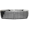 Mercedes E 5/95-7/99 predná maska chrómová, 11 remienkov Mercedes E 5/95-7/99 predná maska chrómová, 11 remienkov
