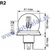 Autolamp R2 P45t 12V 45/40W Autolamp R2 P45t 12V 45/40W