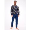Pánske vianočné pyžamo Cornette 457/299 Teddy Christmas 3XL-5XL Pánske vianočné pyžamo Cornette 457/299 Teddy Christmas 3XL-5XL