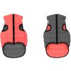 Teplá vesta pre psa AiryVest ružovo/šedá obojstranná S40 Teplá vesta pre psa AiryVest ružovo/šedá obojstranná S40