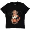 Tričko Britney Spears Portrait Spiral Čierna
