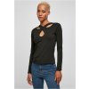 Women's crossed cutout with long sleeves black čierna M Urban Classics 4065812357380 Women's crossed cutout with long sleeves black čierna M Urban Classics 4065812357380