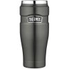 Thermos Style - vodotesný termohrnček 470 ml - metalicky šedý-ihneď Thermos Style - vodotesný termohrnček 470 ml - metalicky šedý-ihneď