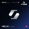 STIGA poťah HELIX Platinum H - červená, 2,2mm STIGA poťah HELIX Platinum H - červená, 2,2mm