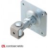 COMBI ARIALDO záves M16 s platňou 80 x 80 mm, otvárateľný 90°, nastaviteľný 1D, čiastočne pozinkovaný COMBI ARIALDO záves M16 s platňou 80 x 80 mm, otvárateľný 90°, nastaviteľný 1D, čiastočne pozinkovaný