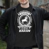 Tričko s potlačou BARAN Pánsky Čierna 4XL Tričko s potlačou BARAN Pánsky Čierna 4XL