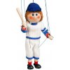 Drevená marioneta Bejzbalista, 20 cm Drevená marioneta Bejzbalista, 20 cm