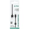 Textilný kábel iPeax USB-A - Lightning 1,5 m, USB 2.0 čierny Textilný kábel iPeax USB-A - Lightning 1,5 m, USB 2.0 čierny