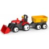 Efko Igráček ECO MultiGO Červený traktor Zetor s radlicou, vlek, Igráček Efko Igráček ECO MultiGO Červený traktor Zetor s radlicou, vlek, Igráček