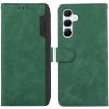 Knižkové puzdro Samsung Galaxy A26 5G ABEEL dvojfarebné RFID – zeleno čierne Knižkové puzdro Samsung Galaxy A26 5G ABEEL dvojfarebné RFID – zeleno čierne