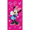 Jerry Fabrics Bavlnená froté osuška 70x140 cm - Minnie Jerry Fabrics Bavlnená froté osuška 70x140 cm - Minnie