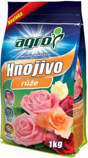Agro organo-minerálne hnojivo na ruže 1 kg