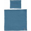 Modré detské obliečky do postieľky 80x80 cm Seashells – Roba Modré detské obliečky do postieľky 80x80 cm Seashells – Roba