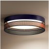 Duolla | Duolla-LED Stropné svietidlo ROLLER DUO SHINY LED/24W/230V pr. 45 cm modrá/medená | DU604178 Duolla | Duolla-LED Stropné svietidlo ROLLER DUO SHINY LED/24W/230V pr. 45 cm modrá/medená | DU604178