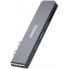 Dokovacia stanica Choetech HUB-M14 pre Macbook Pro, 7 v 2 USB-C, Thunderbolt 3 (strieborná) Dokovacia stanica Choetech HUB-M14 pre Macbook Pro, 7 v 2 USB-C, Thunderbolt 3 (strieborná)