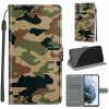 Knižkové puzdro Trendy Cross case Kamufláž – Samsung Galaxy S21 FE Knižkové puzdro Trendy Cross case Kamufláž – Samsung Galaxy S21 FE