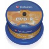 Verbatim DVD-R, Matt Silver, 43548, 4.7GB, 16x, spindle, 50-pack, bez možnosti potlače, 12cm, pre archiváciu dát Verbatim DVD-R, Matt Silver, 43548, 4.7GB, 16x, spindle, 50-pack, bez možnosti potlače, 12cm, pre archiváciu dát