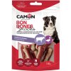 Camon Treats&Snacks Dog - Kosti z hovädzej kože s kačicou 100g Camon Treats&Snacks Dog - Kosti z hovädzej kože s kačicou 100g