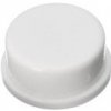Gombík pre mikrospínač - Biely, 6 x 6 x 7,3 mm Gombík pre mikrospínač - Biely, 6 x 6 x 7,3 mm