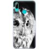 Odolné silikónové puzdro iSaprio - BW Owl - Huawei P Smart 2019 Odolné silikónové puzdro iSaprio - BW Owl - Huawei P Smart 2019