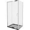 MEXEN/S - Apia Sprchovací kút 90x100, transparent, chróm + vanička so sifónom 840-090-100-01-00-4070 MEXEN/S - Apia Sprchovací kút 90x100, transparent, chróm + vanička so sifónom 840-090-100-01-00-4070