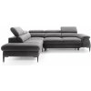 ArtPS Rohová sedacia súprava BLUES L | grafit Vogue 16 Prevedenie: ľavé ArtPS Rohová sedacia súprava BLUES L | grafit Vogue 16 Prevedenie: ľavé