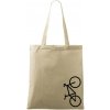 Bicykel na výšku - Taška bavlnená - 42 x 38 cm ( Naturalna ) Bicykel na výšku - Taška bavlnená - 42 x 38 cm ( Naturalna )