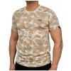 Alpha Industries Basic T Small logo Camo tričko pánske Sand Camo Farba: pieskový maskáč, Veľkosť: M Alpha Industries Basic T Small logo Camo tričko pánske Sand Camo Farba: pieskový maskáč, Veľkosť: M