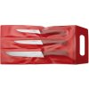 GIESSER trojdielna sada nožov, červená | GIESSER, 3555 GIESSER trojdielna sada nožov, červená | GIESSER, 3555