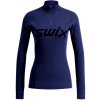 Dámske funkčné tričko Swix, RACEX MERINO tmavo modrá,Čierna L Dámske funkčné tričko Swix, RACEX MERINO tmavo modrá,Čierna L