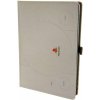 CurePink Poznámkový A5 blok Playstation PS1 14,8 x 21 cm SR73353