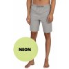 Calvin Klein NM2271E - ZJB pánské pyžamové šortky neonově zelené