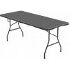 SucceBuy Skladací piknikový stôl 180x74x74CM pre 4-6 dospelých osôb, plastový SucceBuy Skladací piknikový stôl 180x74x74CM pre 4-6 dospelých osôb, plastový