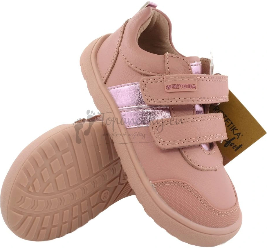 Protetika Kimberly detské barefoot topánky old pink