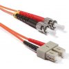 Optický patchcord ST/PC - SC/PC 3m 3mm, duplex, MM, 62.5/125 OM1 Optický patchcord ST/PC - SC/PC 3m 3mm, duplex, MM, 62.5/125 OM1
