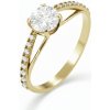 Soliter Elegantný zásnubný prsteň zo žltého zlata 229 001 00891 00 57 mm Soliter Elegantný zásnubný prsteň zo žltého zlata 229 001 00891 00 57 mm
