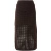 esmara dámska ažúrová midisukňa 100389996 hnedá