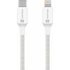 Tactical Stitch Thread Cable USB-C/Lightning 0.3m White Tactical Stitch Thread Cable USB-C/Lightning 0.3m White