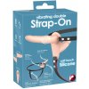 You2Toys Vibrating Double Strap-On Soft Touch Silicone Skin You2Toys Vibrating Double Strap-On Soft Touch Silicone Skin