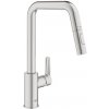 Grohe QuickFix Start - Drezová batéria s výsuvnou spŕškou, supersteel 30631DC0 Grohe QuickFix Start - Drezová batéria s výsuvnou spŕškou, supersteel 30631DC0