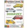 Papierový model - Dodávky - Mercedes / Volswagen / Fiat / Ford Papierový model - Dodávky - Mercedes / Volswagen / Fiat / Ford