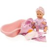 Götz bábätko Sleepy Aquini s vaničkou a doplnkami 33cm Götz bábätko Sleepy Aquini s vaničkou a doplnkami 33cm
