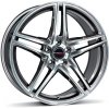 Borbet XRT 8x17 5x100 ET38 graphite polished