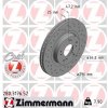 Brzdový kotúč (cena za 1ks) ZIMMERMANN 280.3176.52