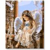 Maľovanie podľa čísel - Anjelské dievča Maľovanie podľa čísel - Anjelské dievča