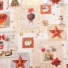 Vianočná dekoračná látka vzorovaná, digitálna tlač 1 m Vianočná dekoračná látka vzorovaná, digitálna tlač 1 m