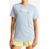 Dámske tričko The North Face Bitmap Silhouette Short Sleeves Tee - frost grey Dámske tričko The North Face Bitmap Silhouette Short Sleeves Tee - frost grey